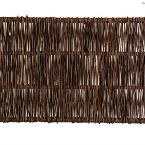 Weidenzaun CAMBO, senkrecht geflochten, 120 x 60